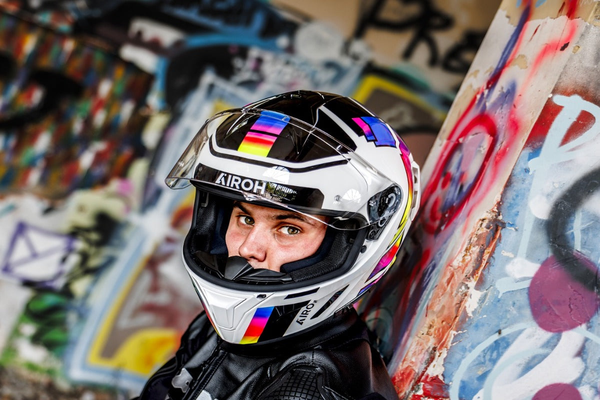 airoh helmet motocross Aviator Ace 2 multicolor AV22G18 size XS : Automotive the road answers backAiroh builds this to run hard The Airoh Aviator III Is