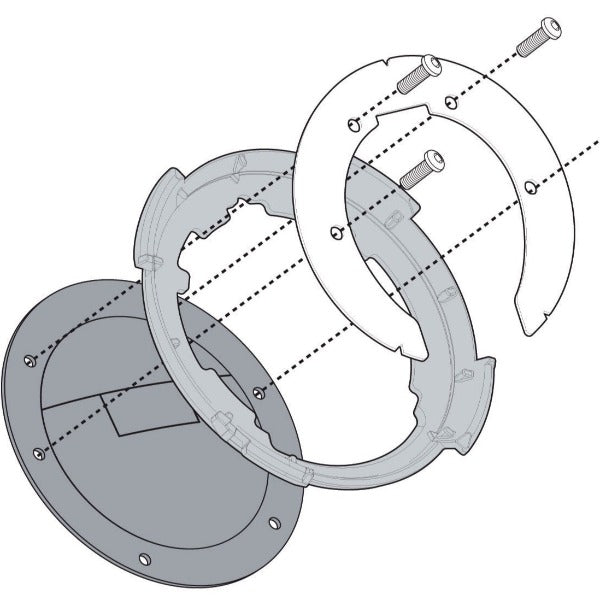 Givi Tank Ring Flange - BMW