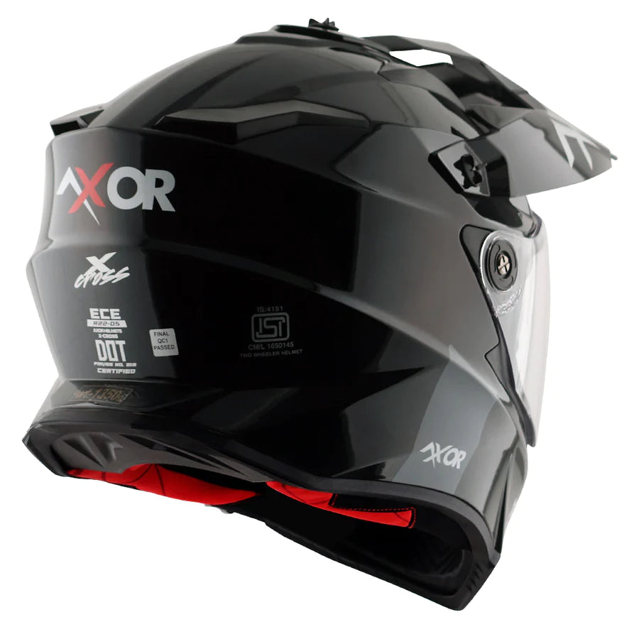 Axor X-Cross Dual Gloss Visor Helmet