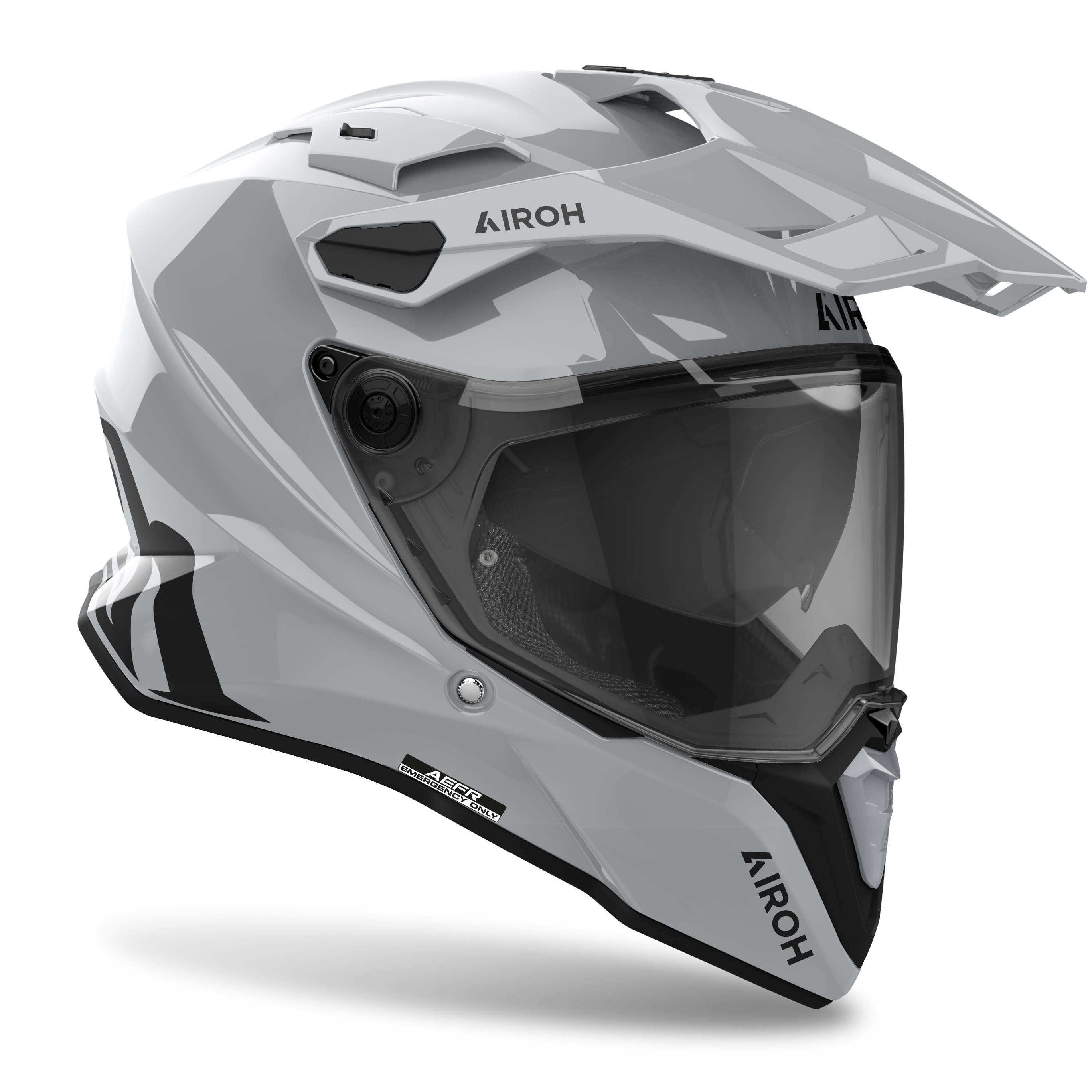 Airoh Commander 2 Color Cement Grey Gloss Helmet