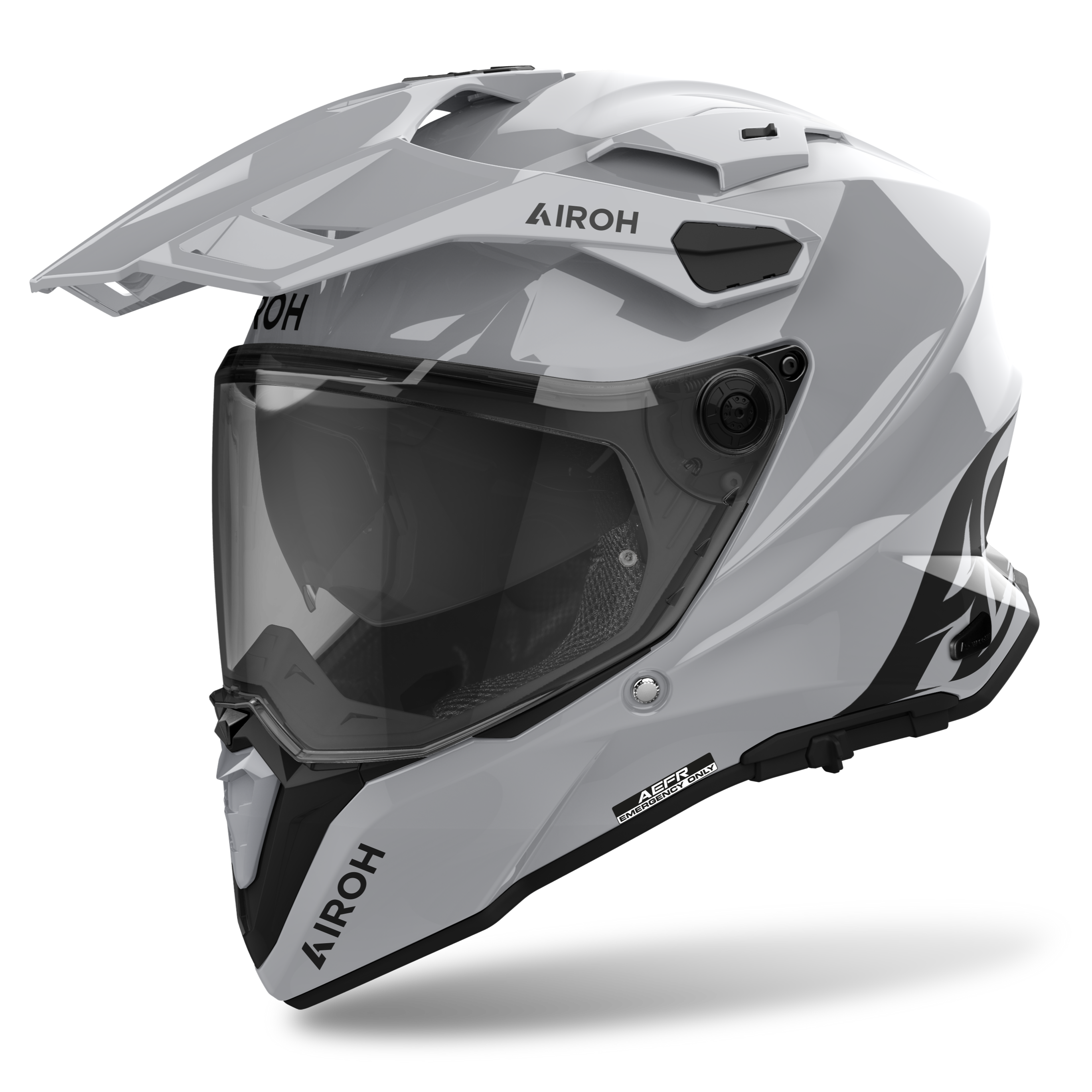 Airoh Commander 2 Color Cement Grey Gloss Helmet