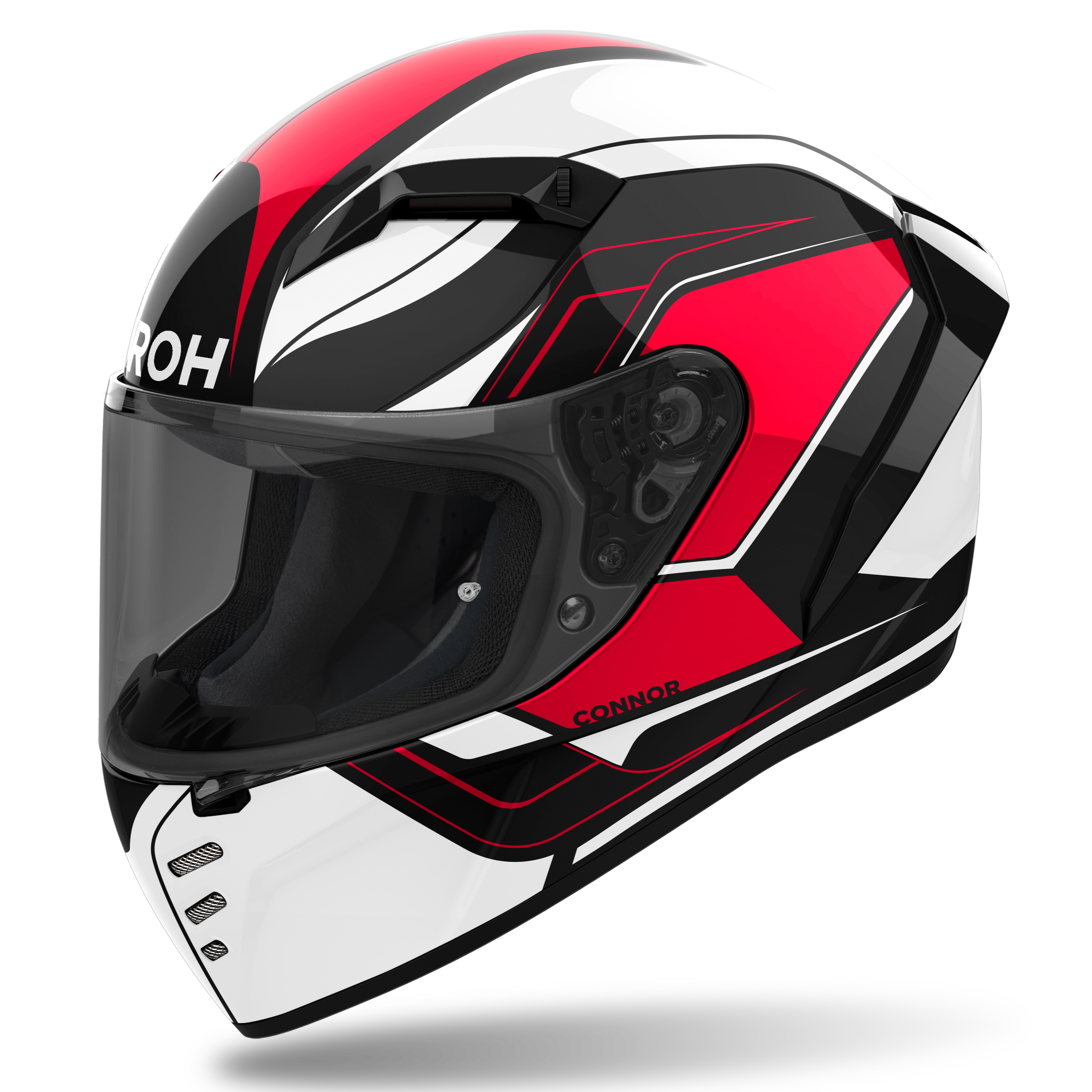 AIROH CONNOR DUNK RED GLOSS HELMET