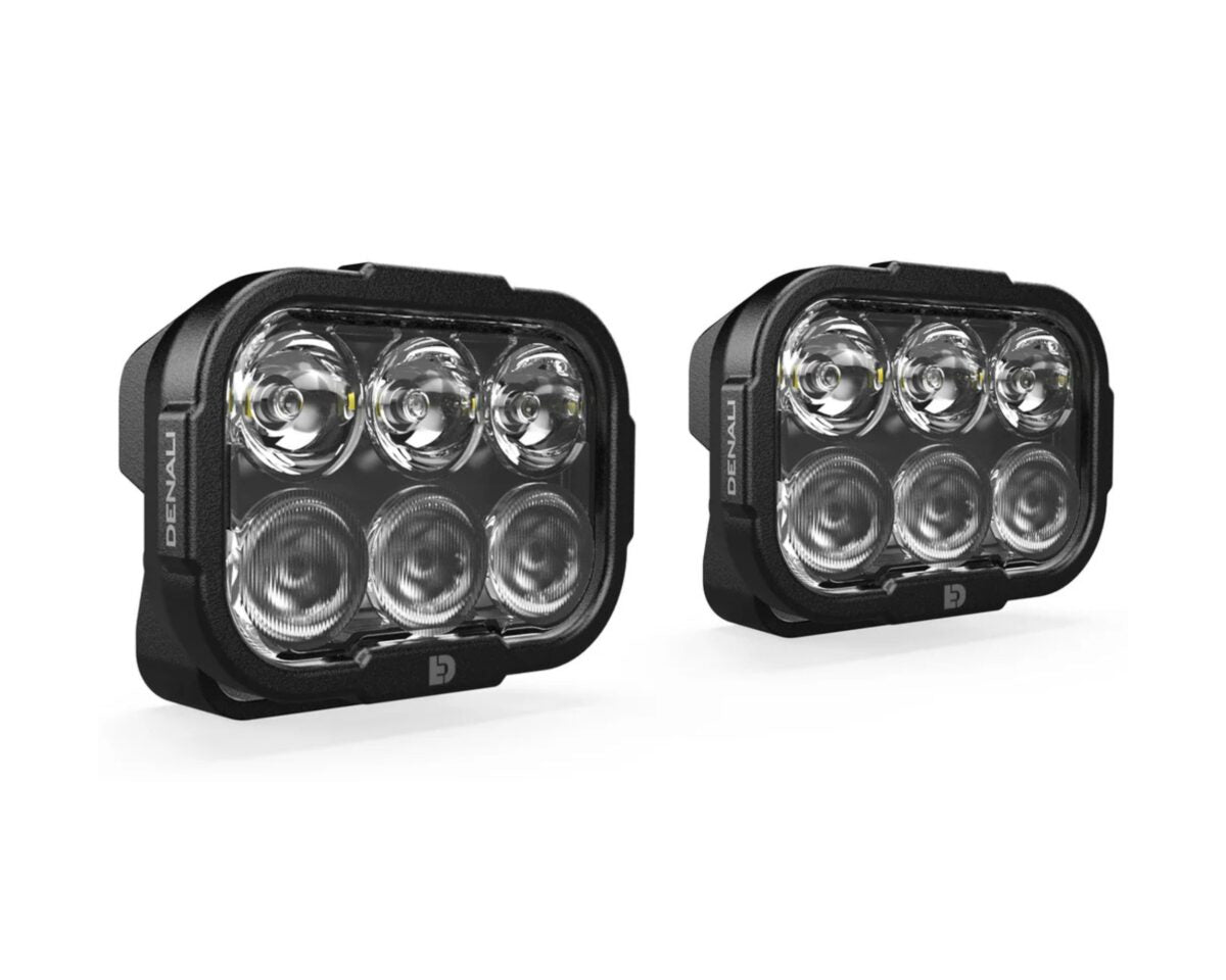 Denali DL6 DRIVING LIGHT PODS W/ DATADIM TECHNOLOGY ( Pair )