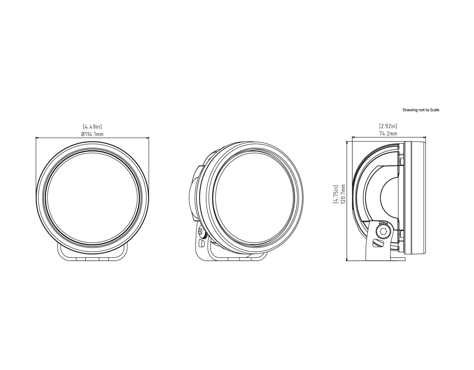 Denali D7 LED Light Pod with DataDim Technology