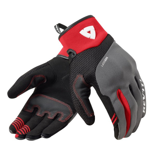 Rev'it! Endo Gloves - Grey Red