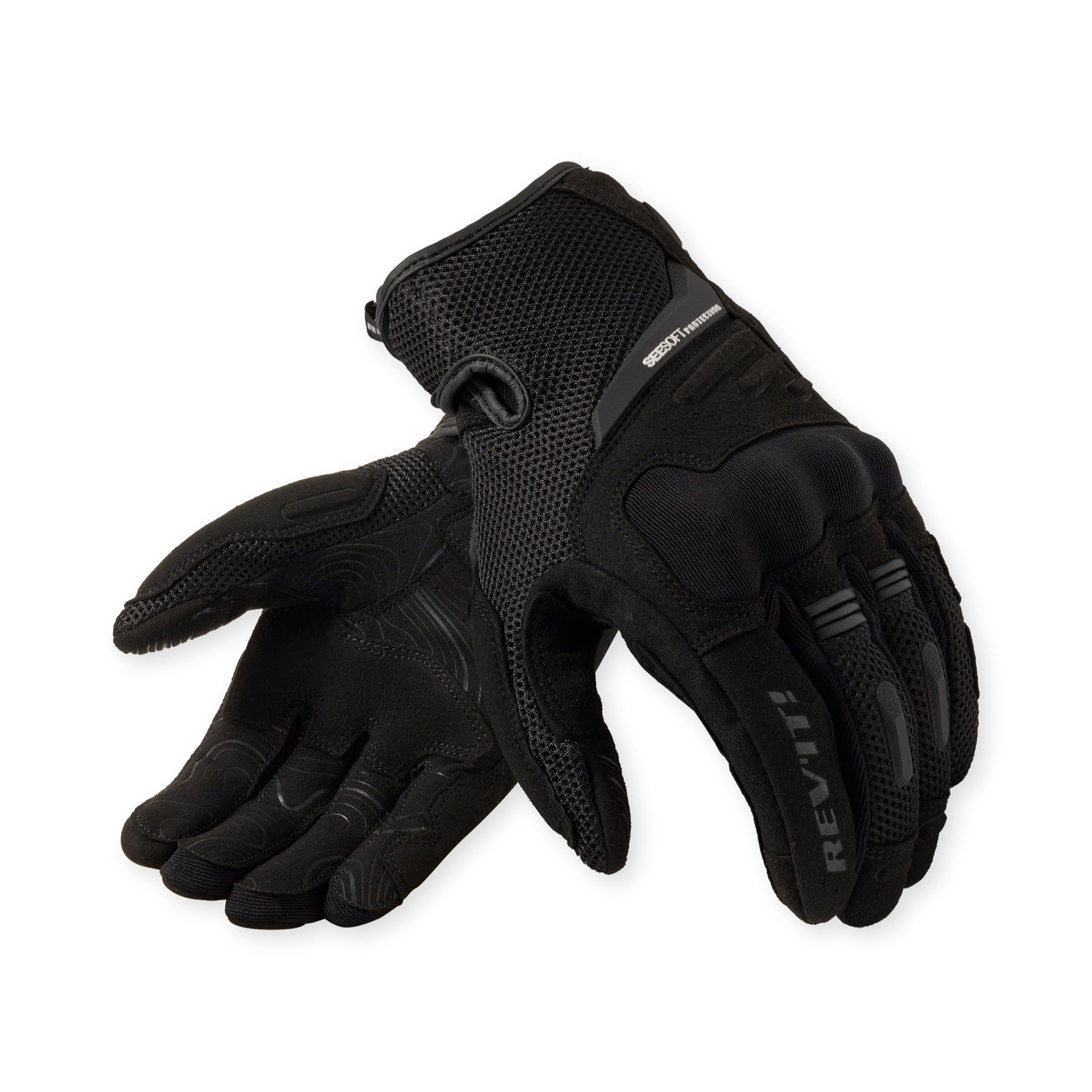 REV'IT! Cavern Black Gloves