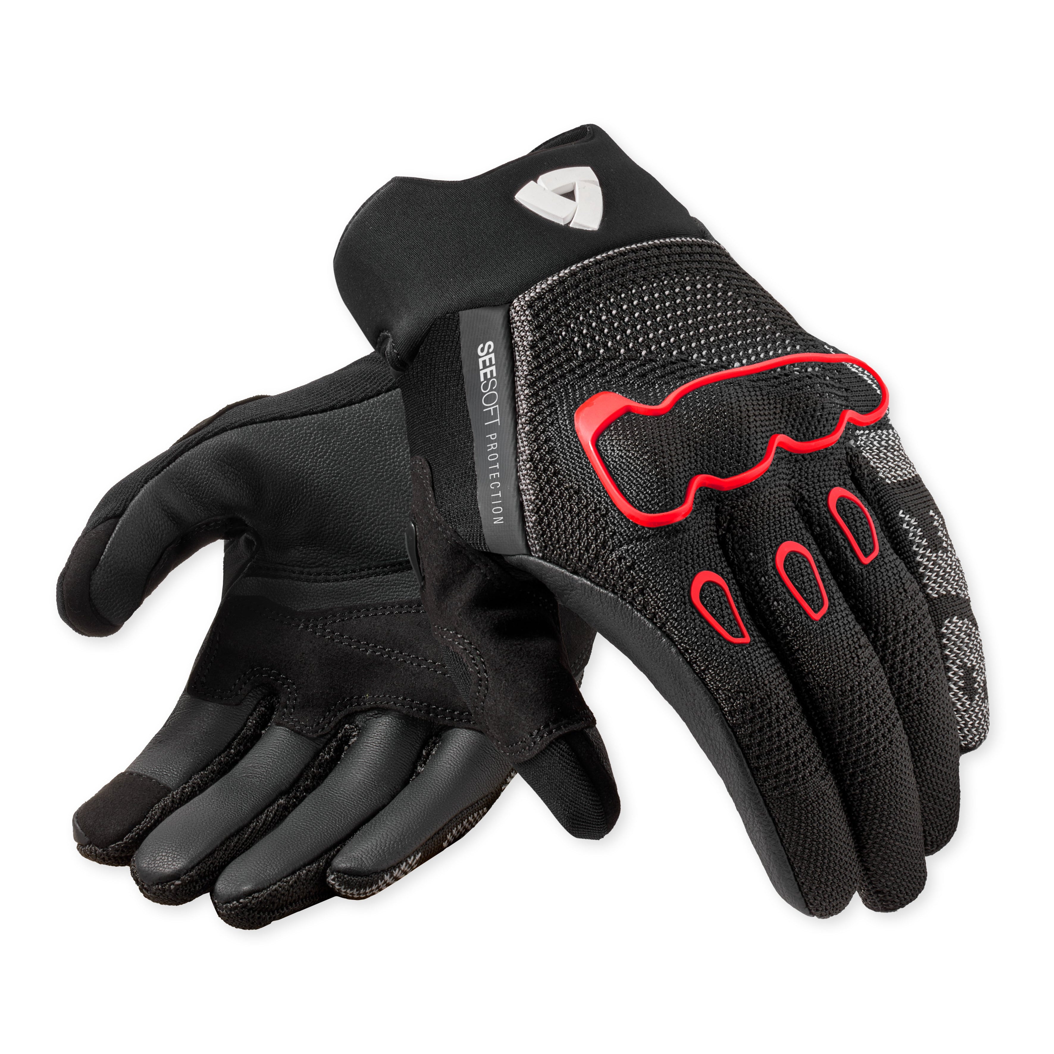 Rev'it! Hyperspeed 3 Gloves - Black Neon Red