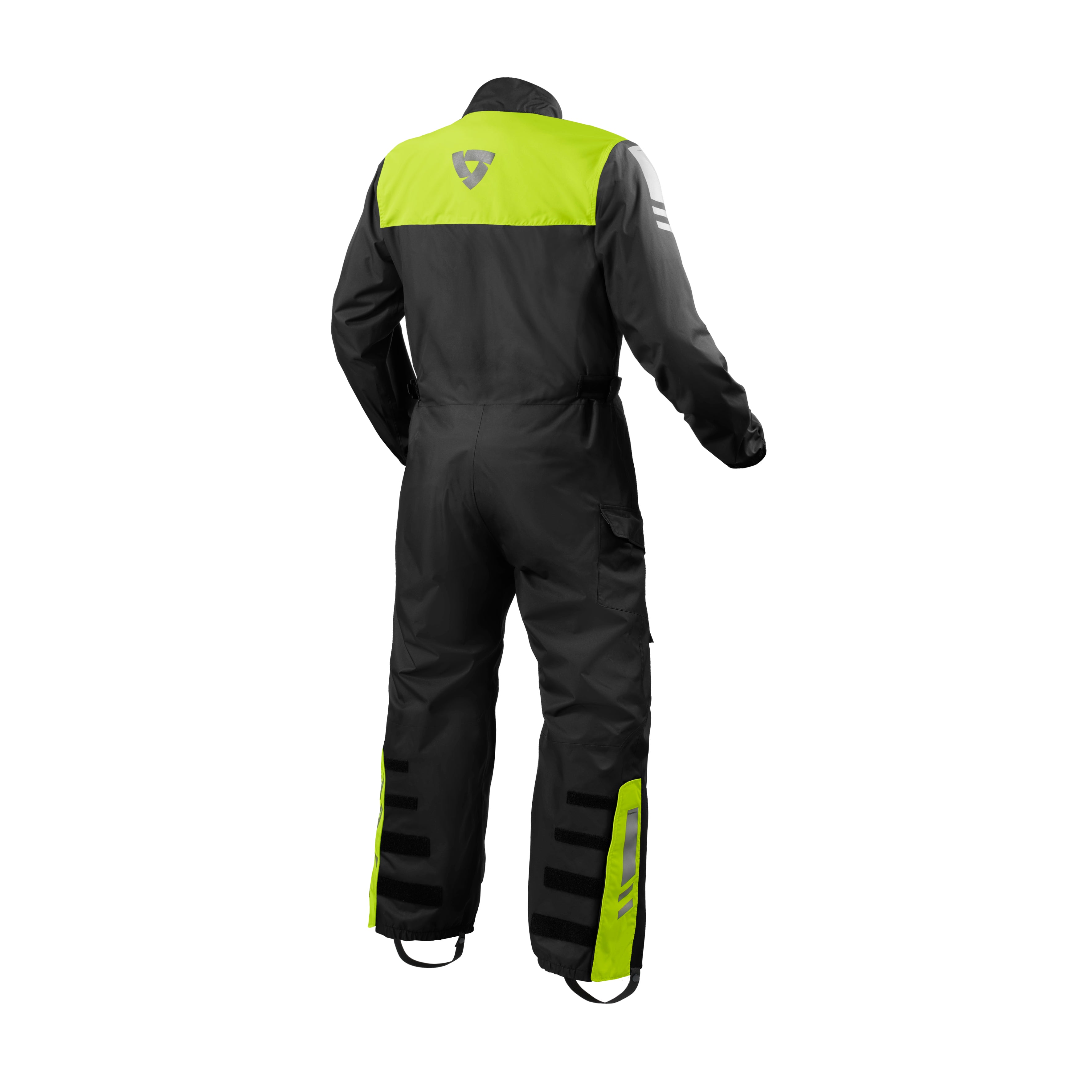 REV'IT! Pacific 4 H2O Rain Suit Black Neon
