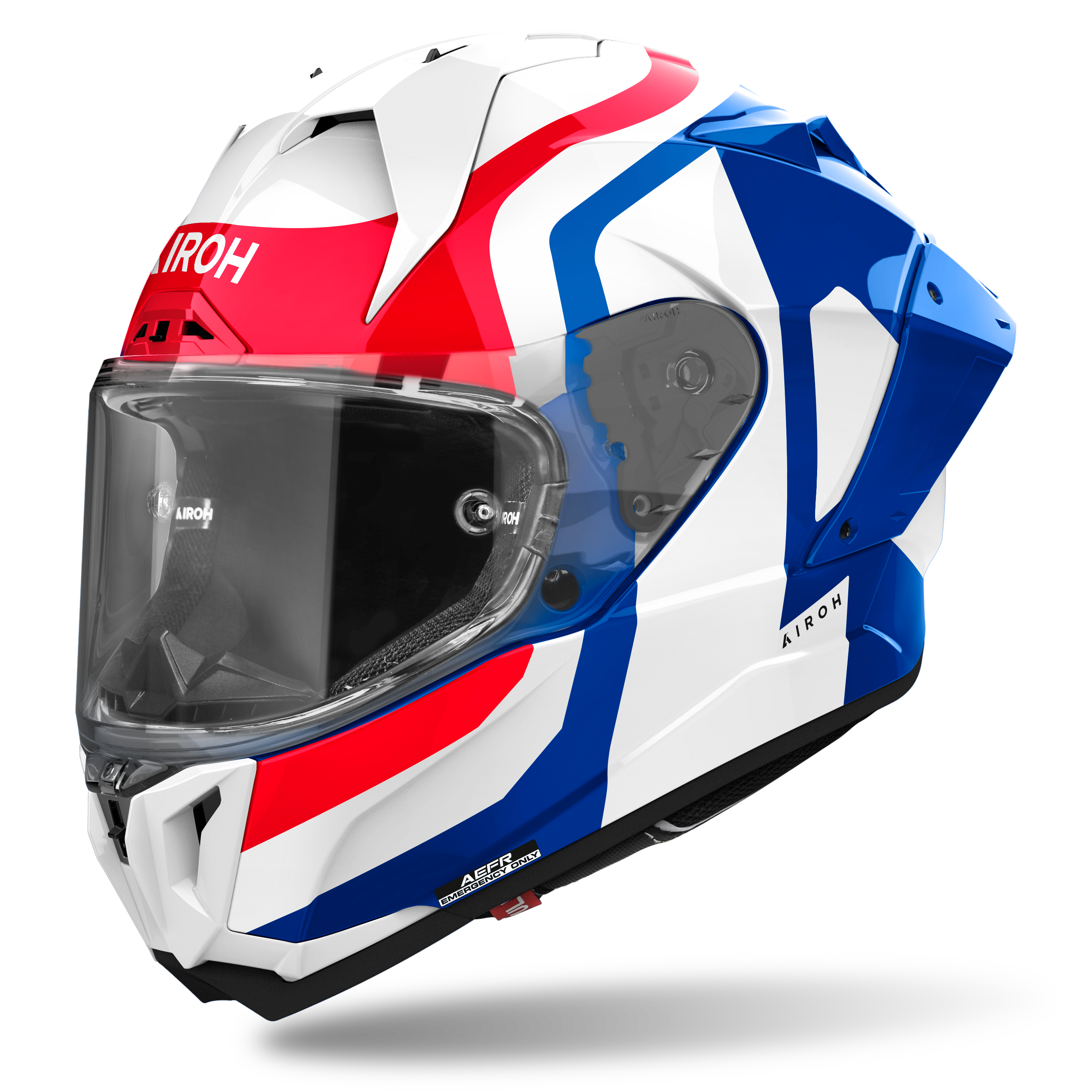 Airoh GP 800 Competition Blue Red Gloss Helmet
