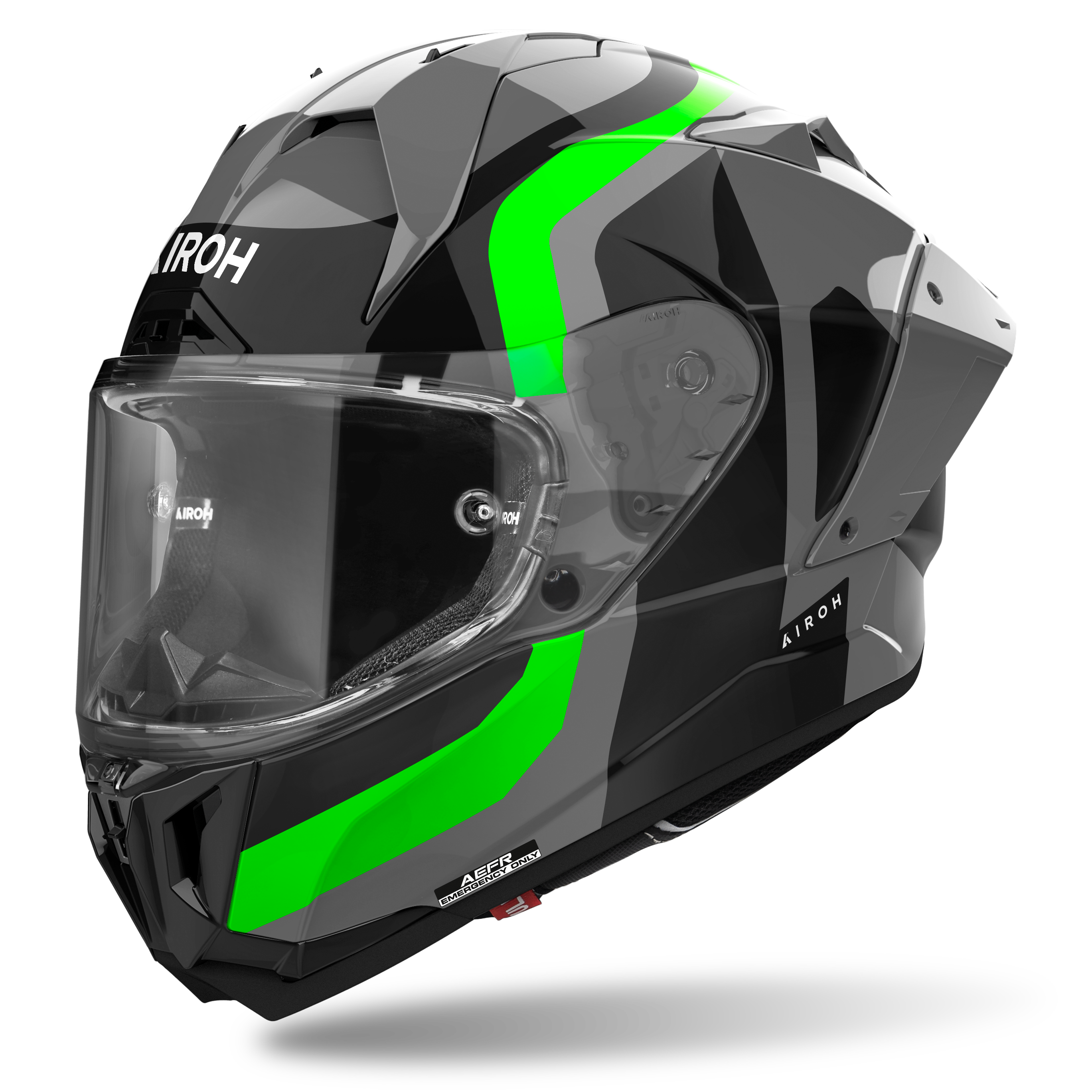 Airoh GP 800 Competition Green Fluo Gloss Helmet