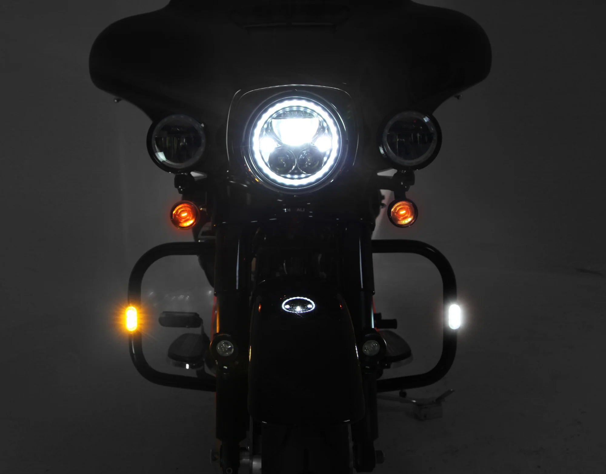 Denali T3 Switchback LED Turn Signal Pods - Front