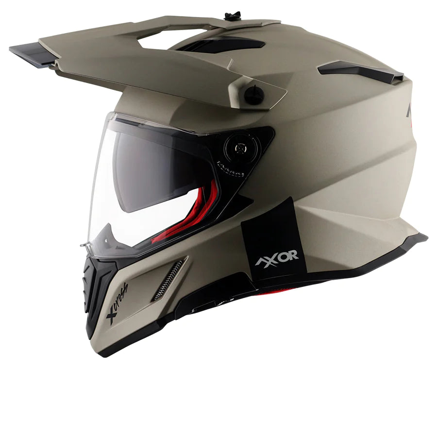 Axor X-Cross Dual Dull Visor Helmet