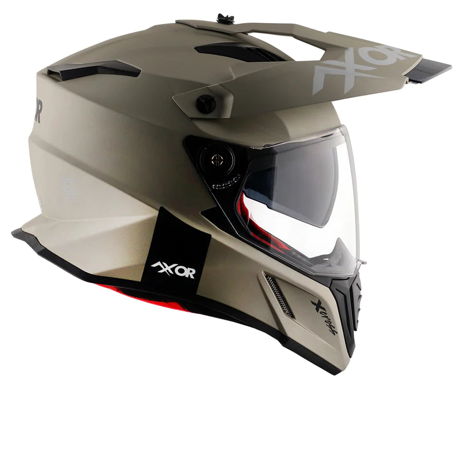 Axor X-Cross Dual Dull Visor Helmet