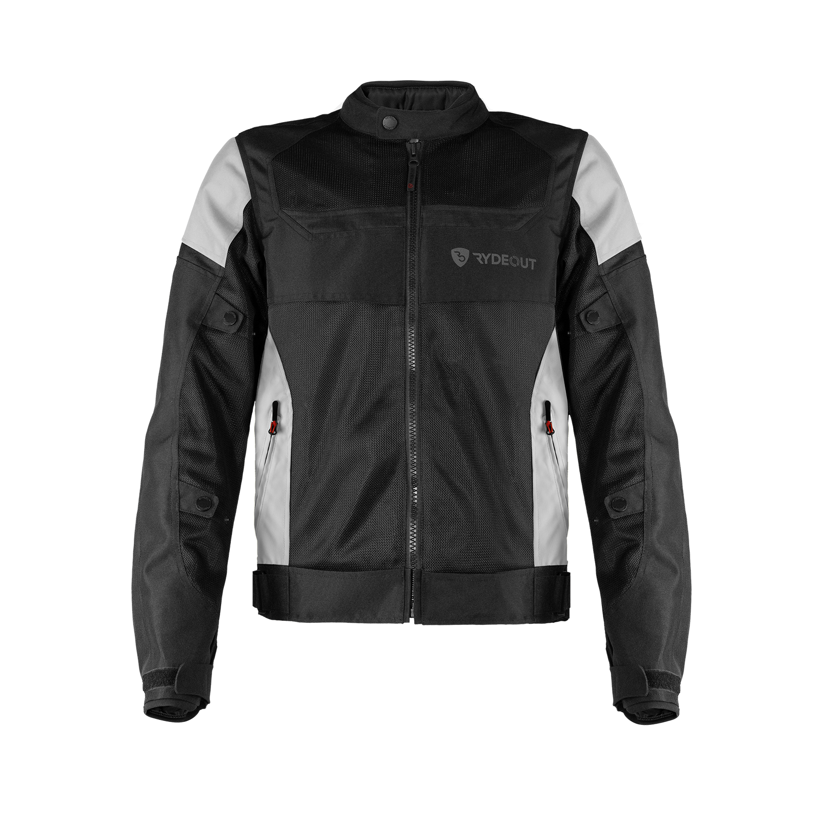 Rydeout Torrent Jacket - Black Silver