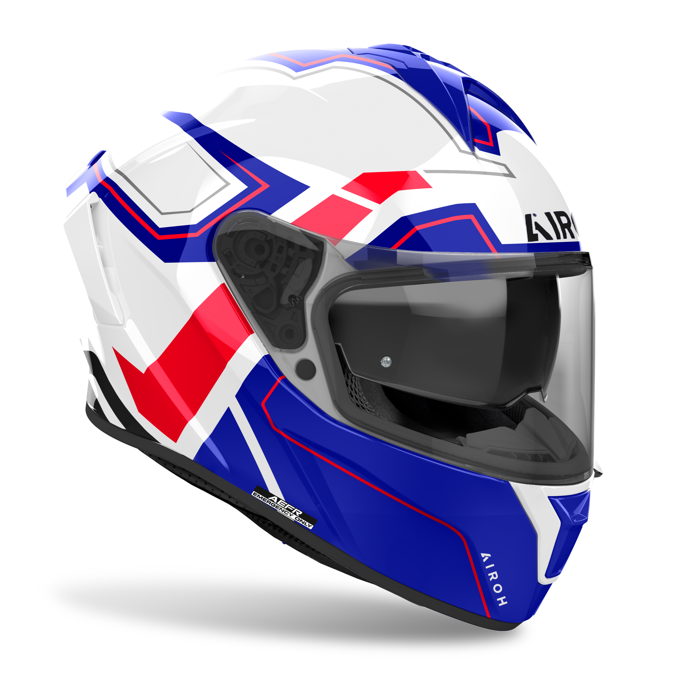 Airoh Spark 2 Dart Dark Blue Red Gloss Helmet