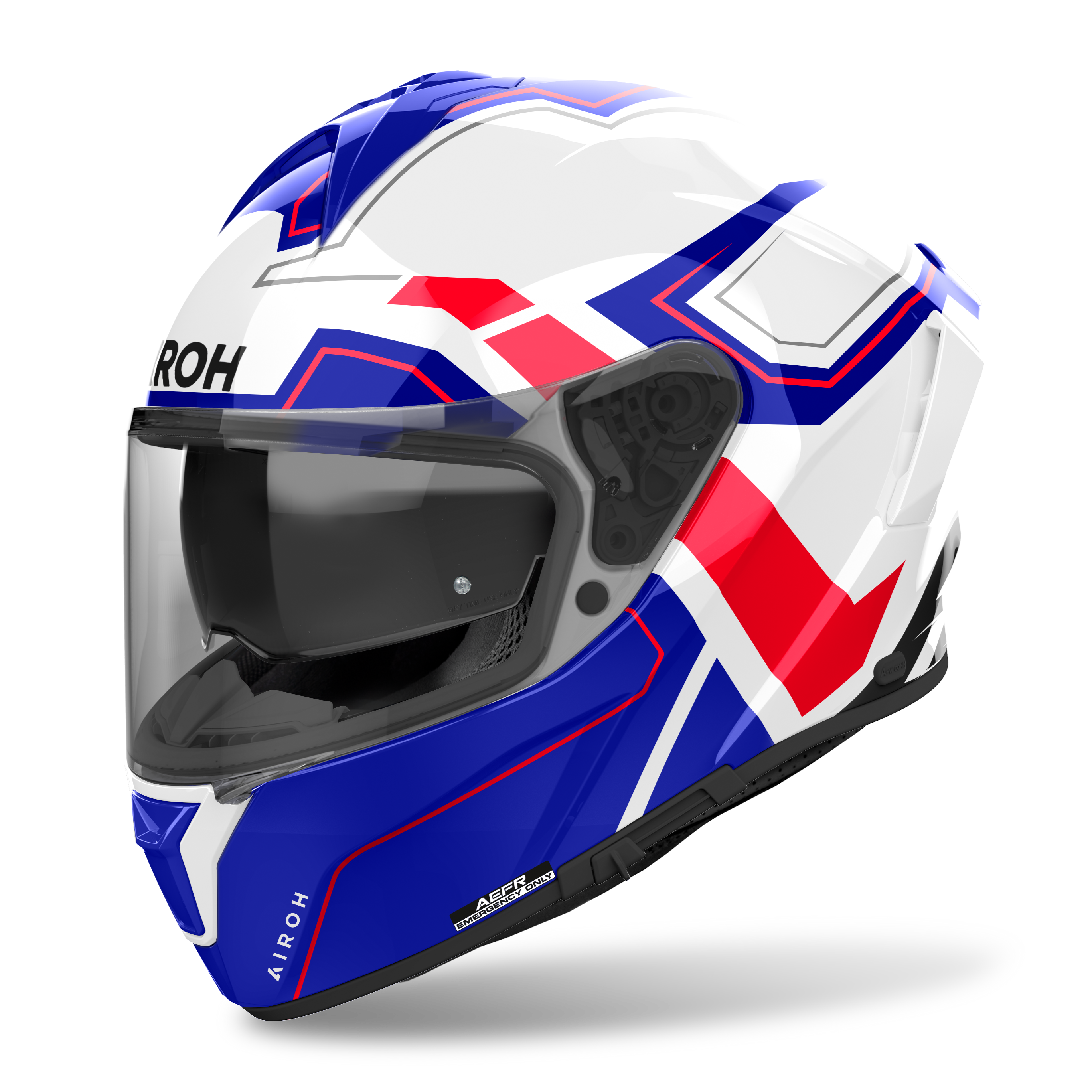 Airoh Spark 2 Dart Dark Blue Red Gloss Helmet