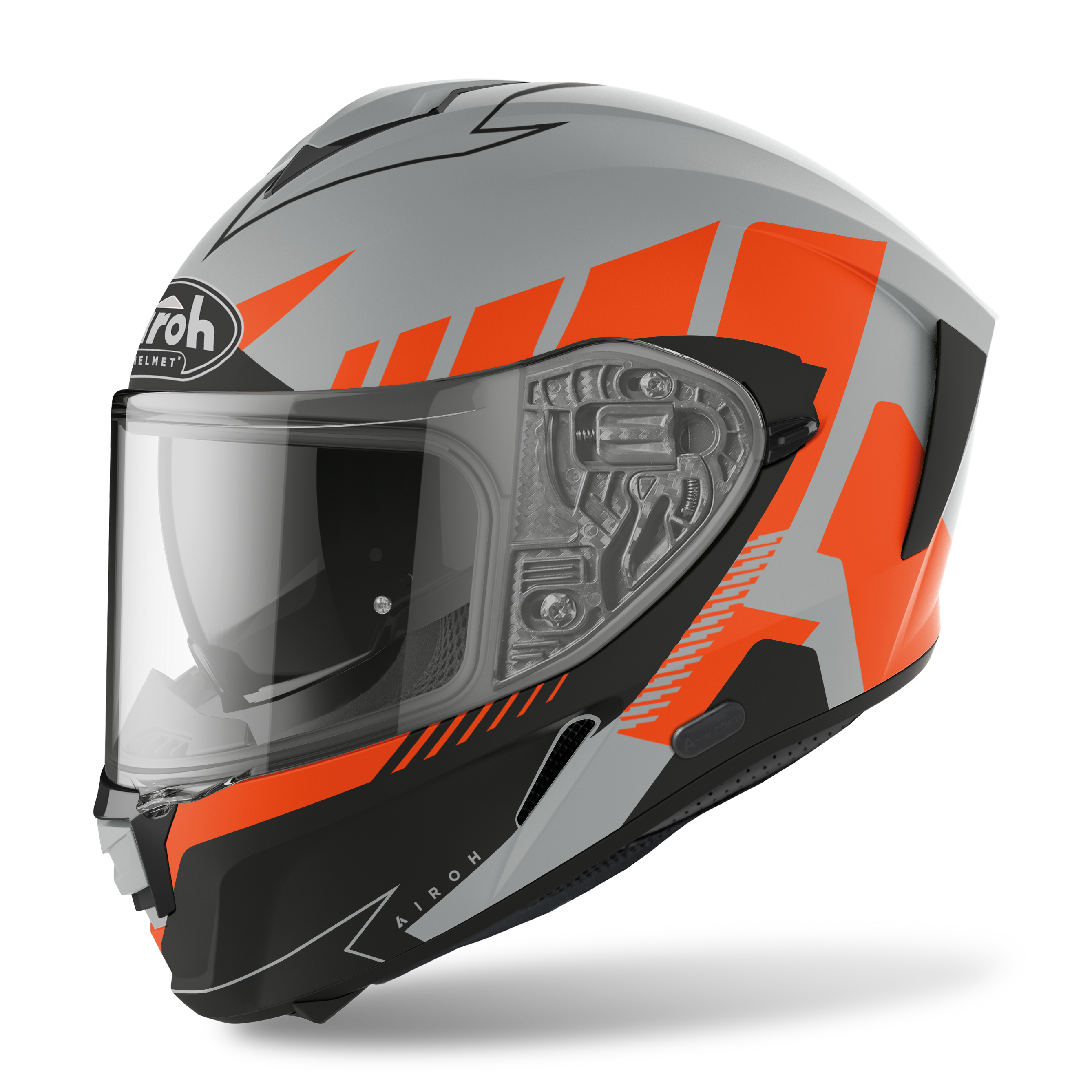 Airoh Spark Rise Orange Matt Helmet