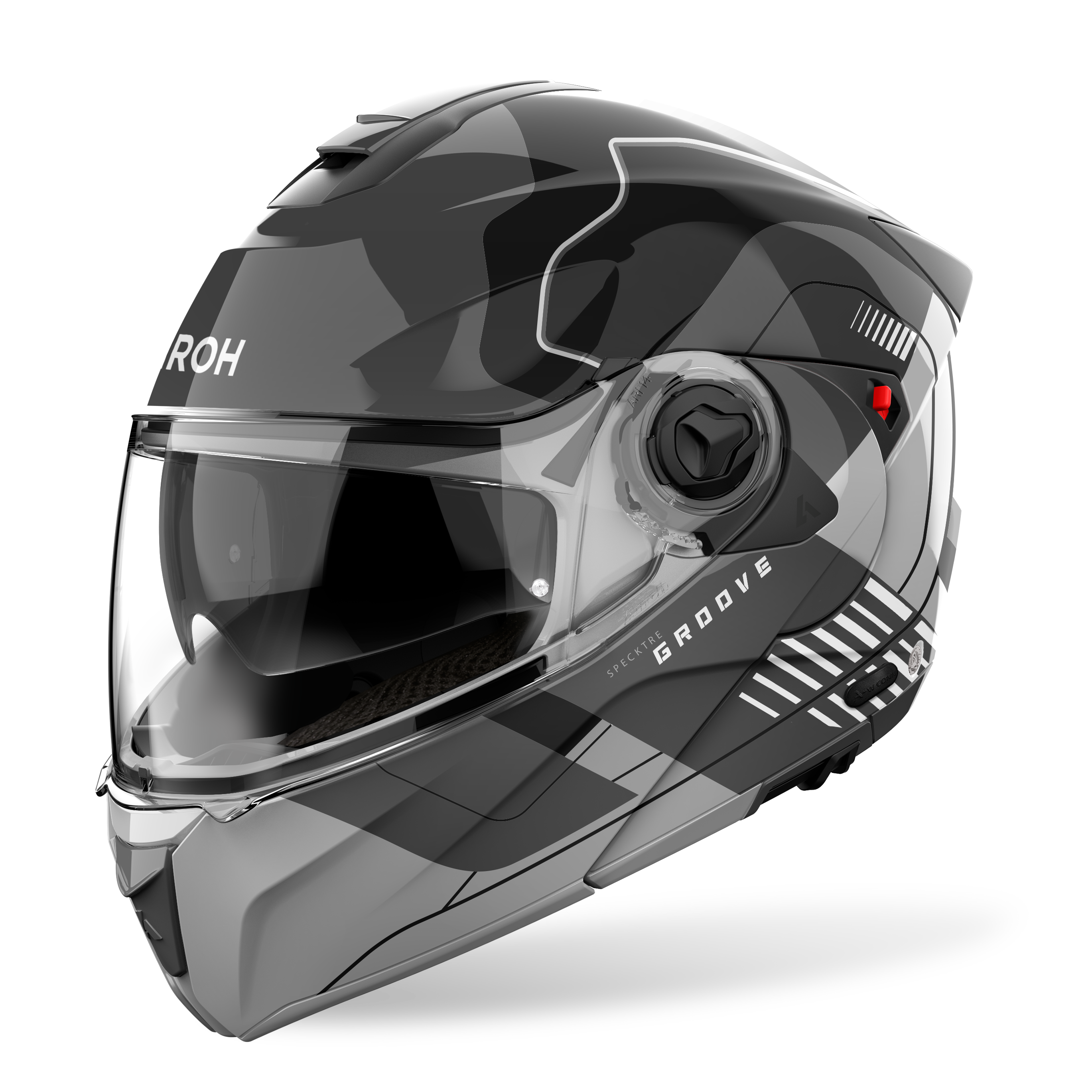 Airoh Specktre Groove Grey Gloss Helmet