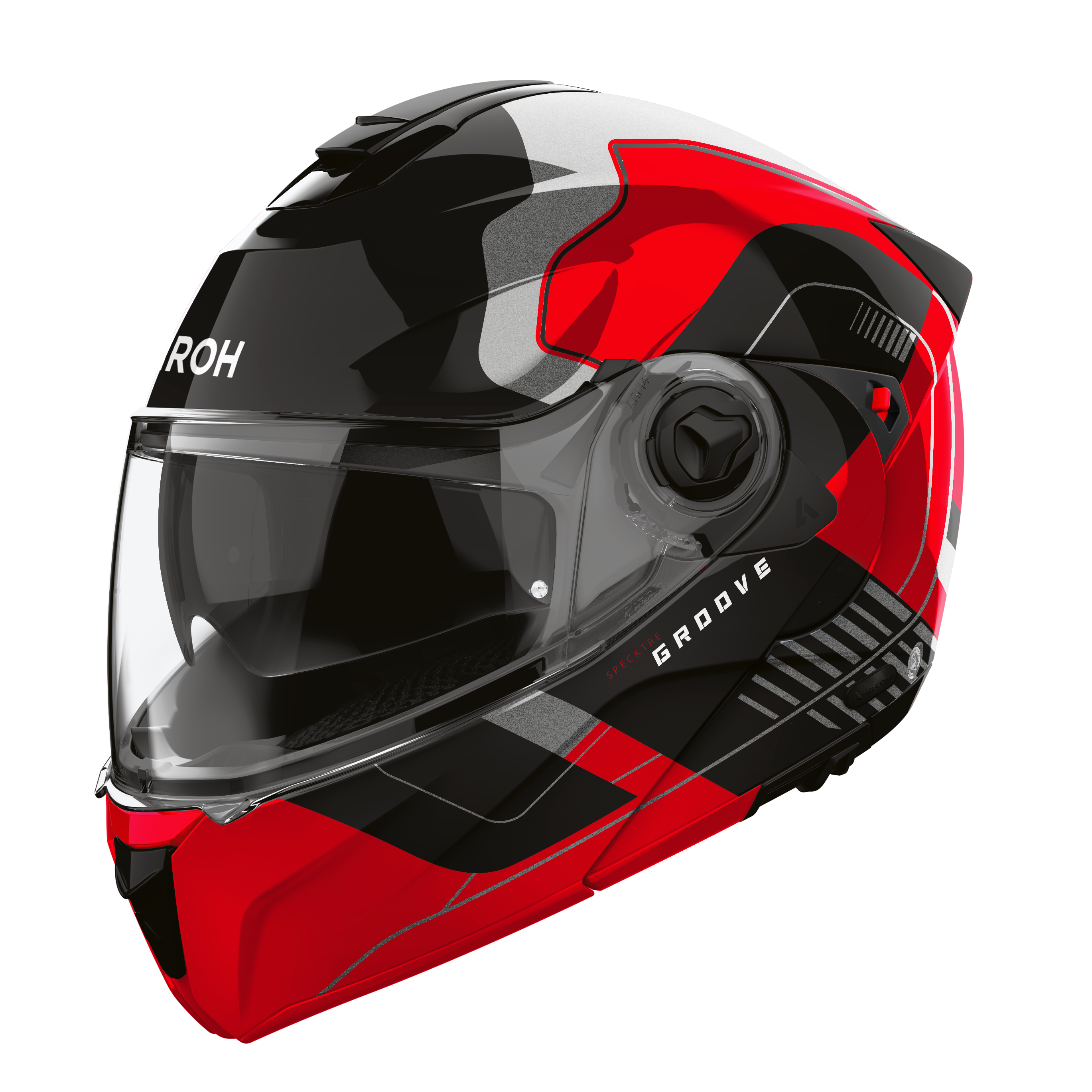 Airoh Specktre Groove Red Gloss Helmet