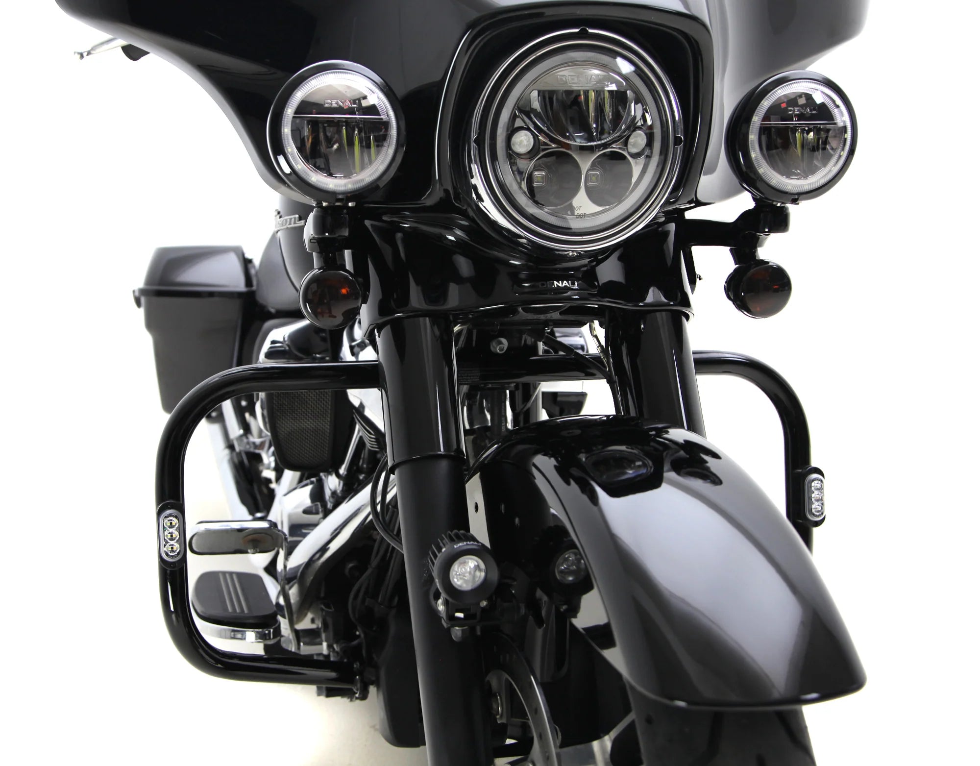 Denali T3 Switchback LED Turn Signal Pods - Front