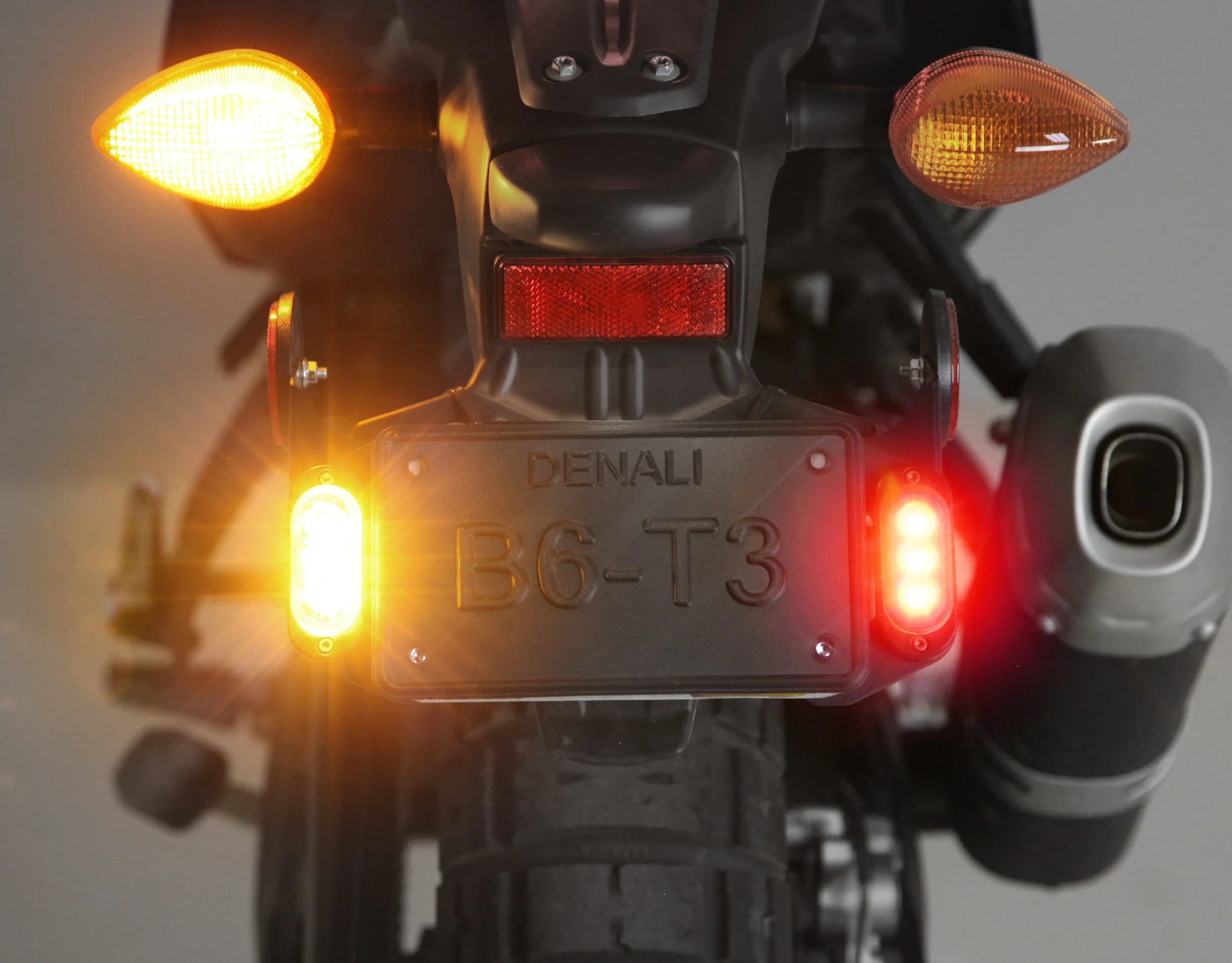 Denali Light Mount License Plate - T3 Signal Pods