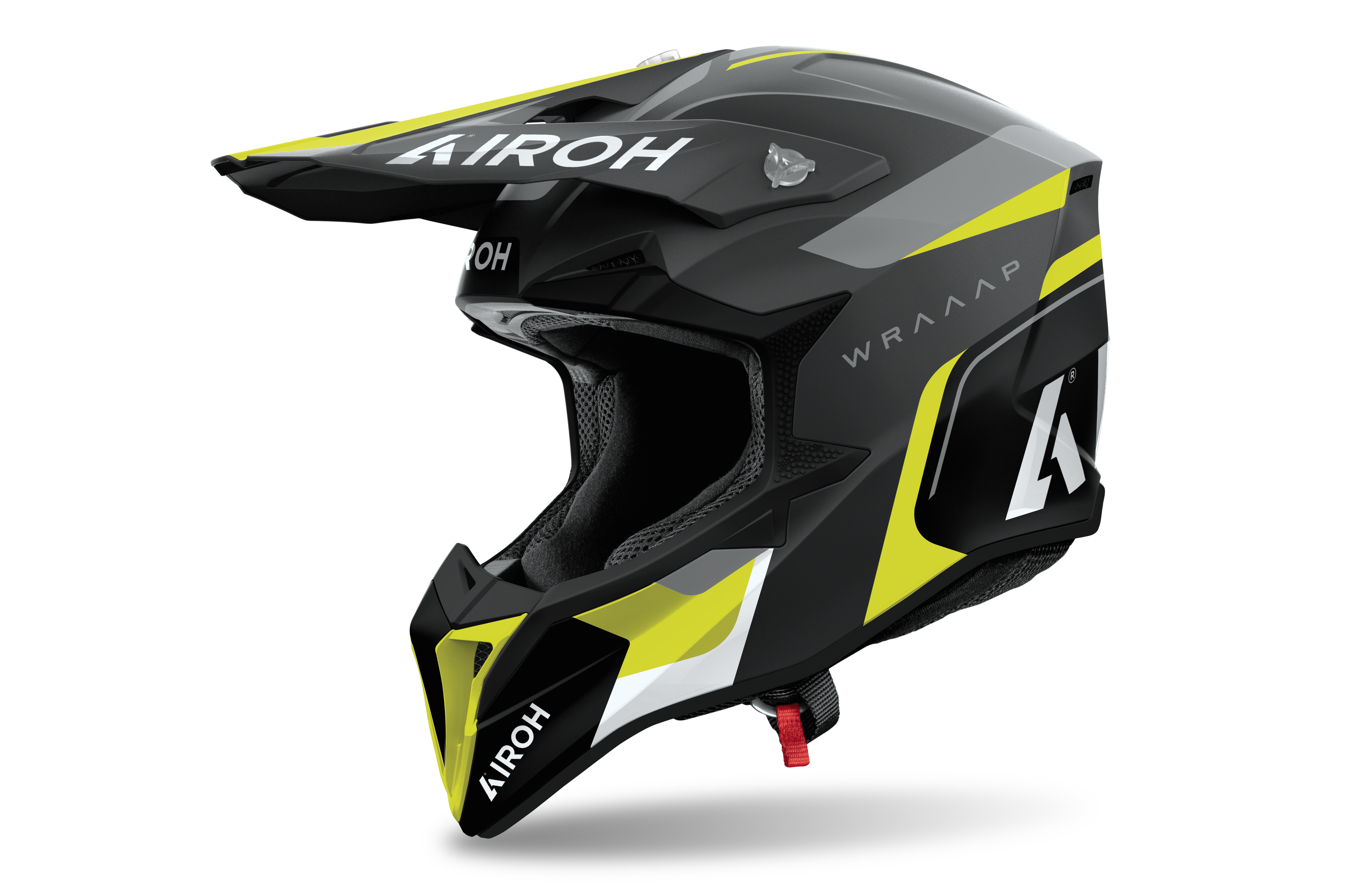 Airoh Wraaap Conquer Yellow Matt Helmet