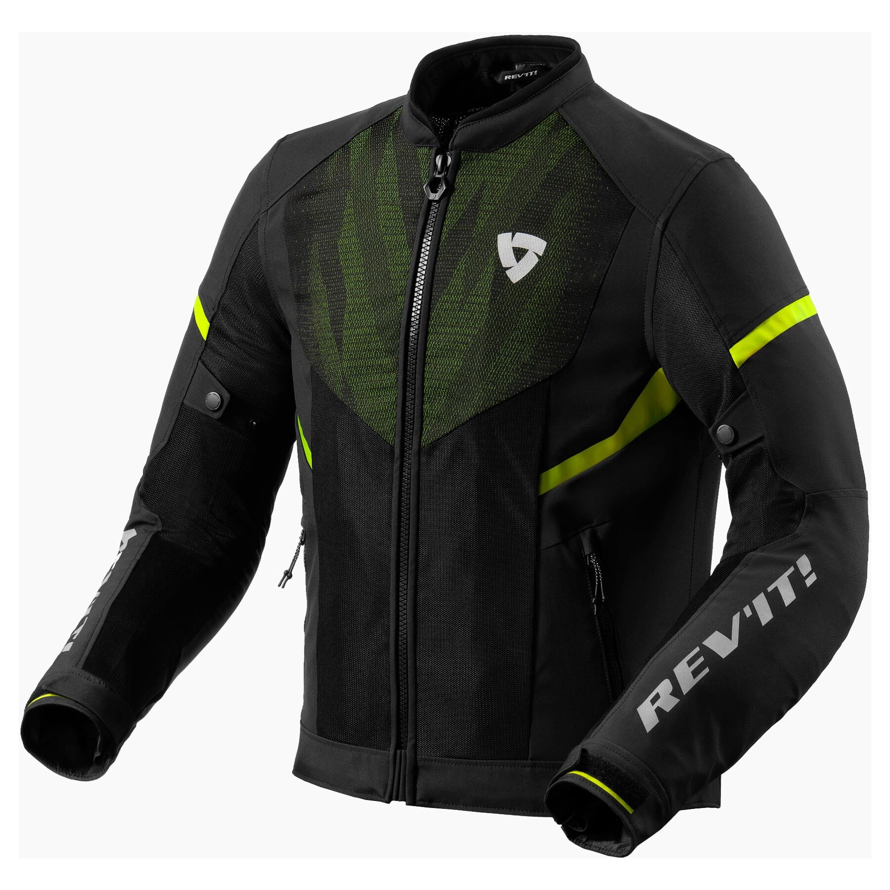 Rev'it! Hyperspeed GT Air Jacket Black Neon Yellow