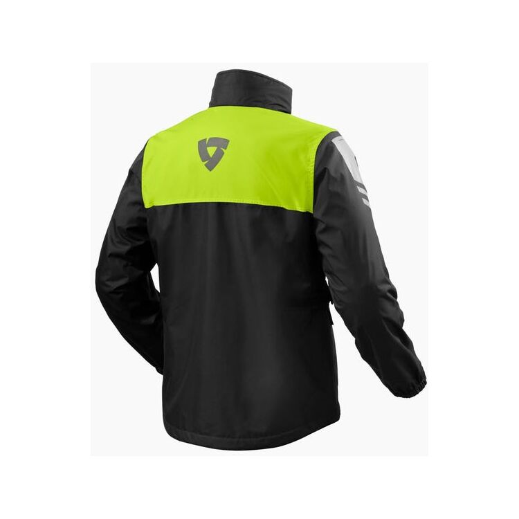 Rev'it! Nitric 4 H2O Rain Jacket - Black Neon Yellow