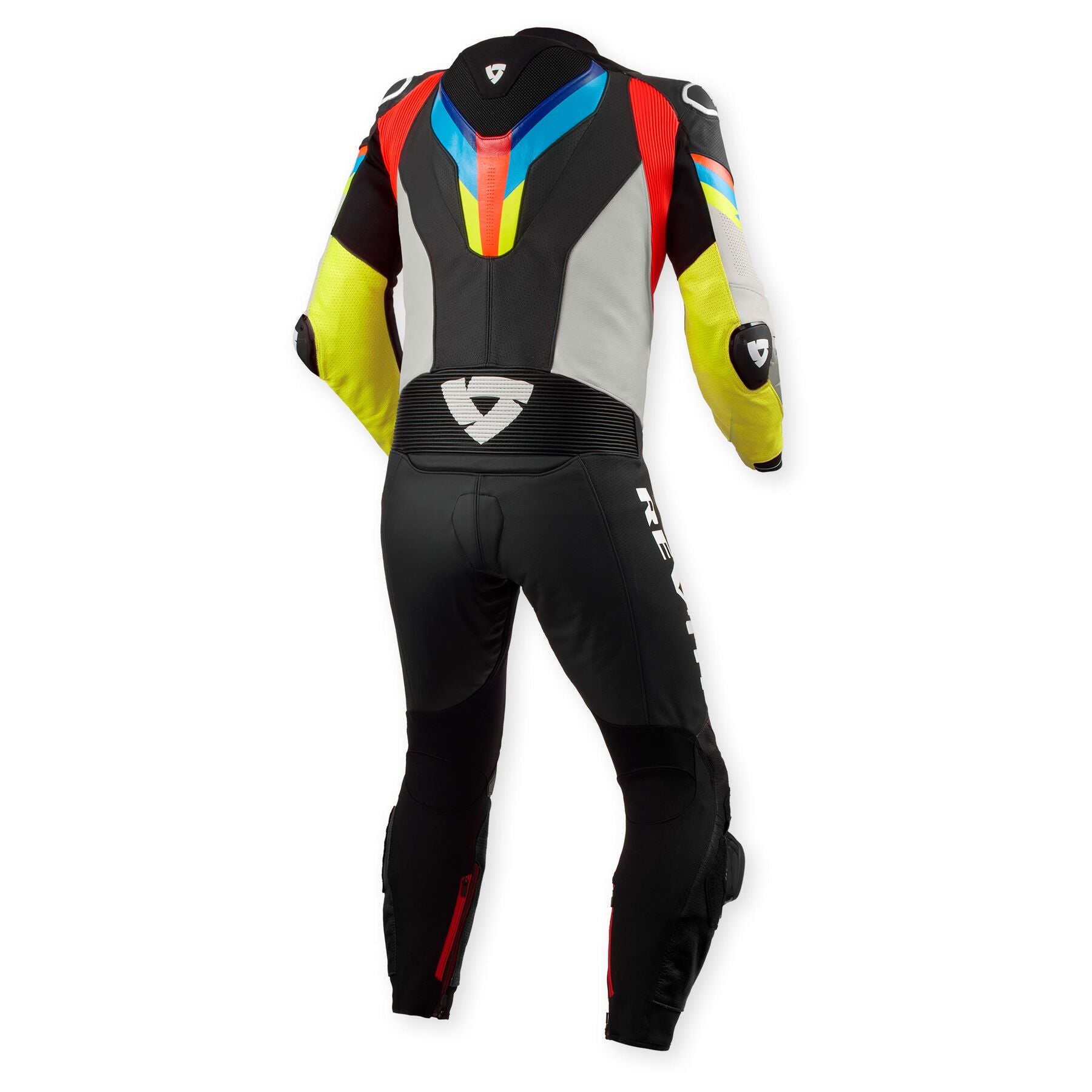 REV'IT! Quantum 3 Race Light Grey/ Yellow Suit