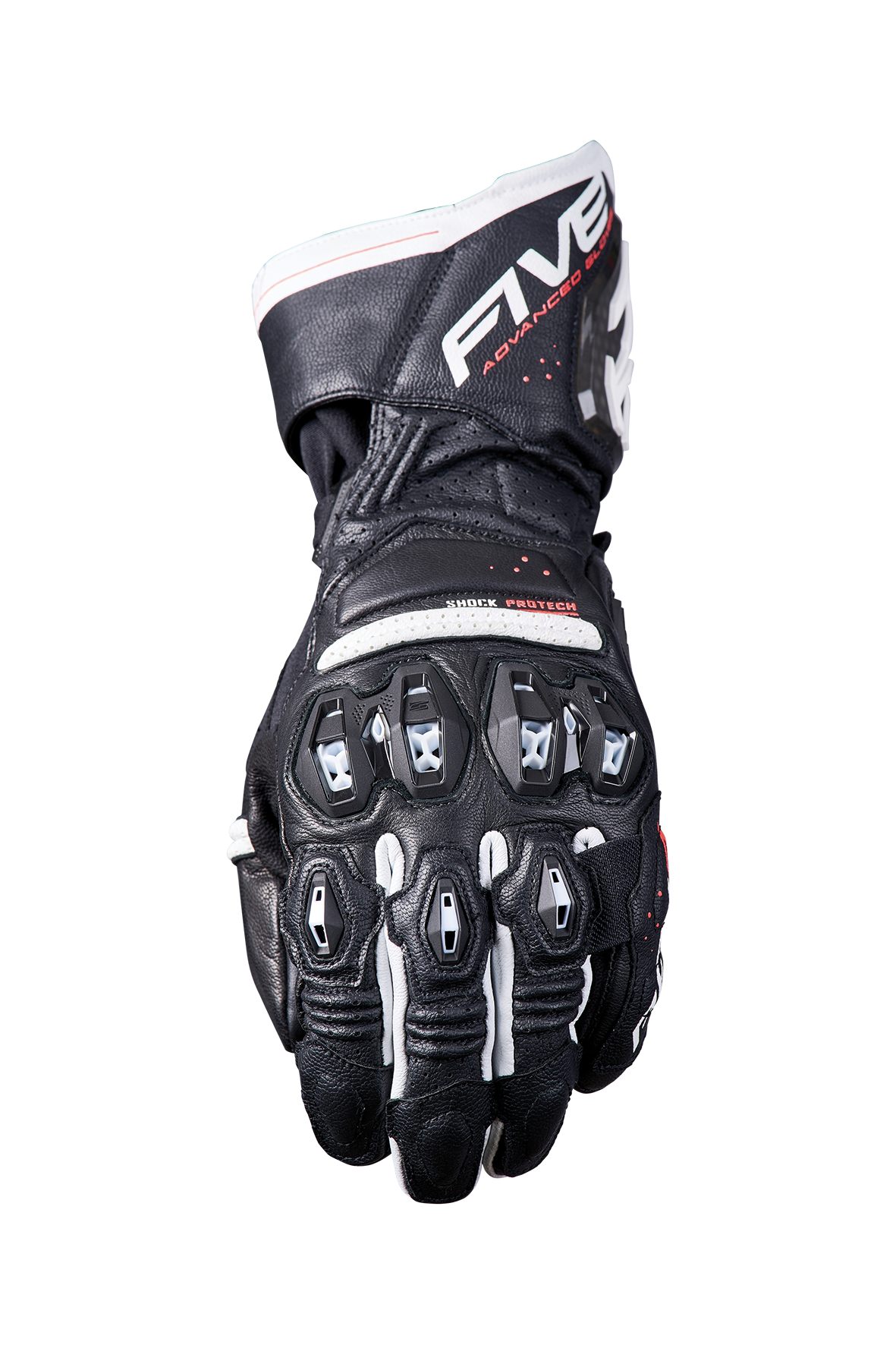 Five RFX3 EVO Black White Gloves