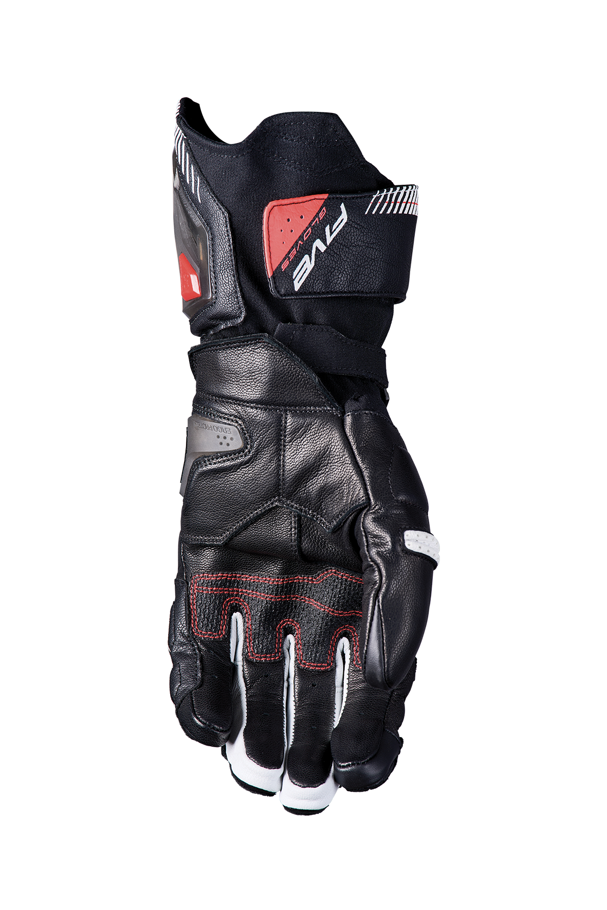 Five RFX3 EVO Black White Gloves