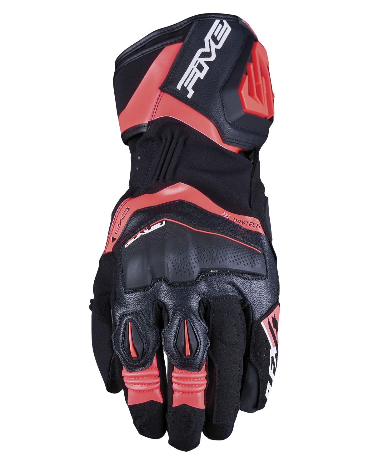 Five RFX4 EVO WP Black Fluo Red Gloves