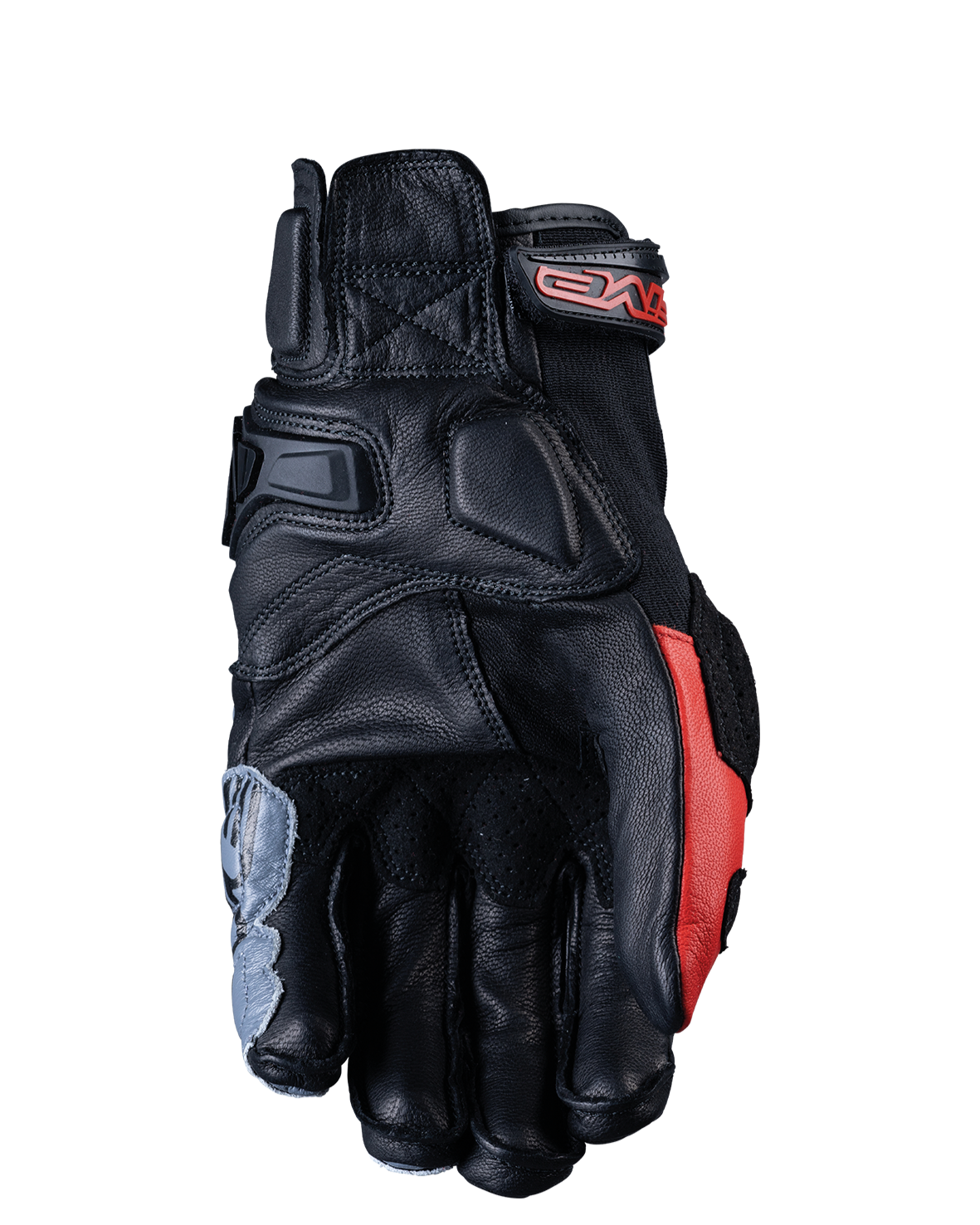 Five SF2 GREY/FLUO RED GLOVES