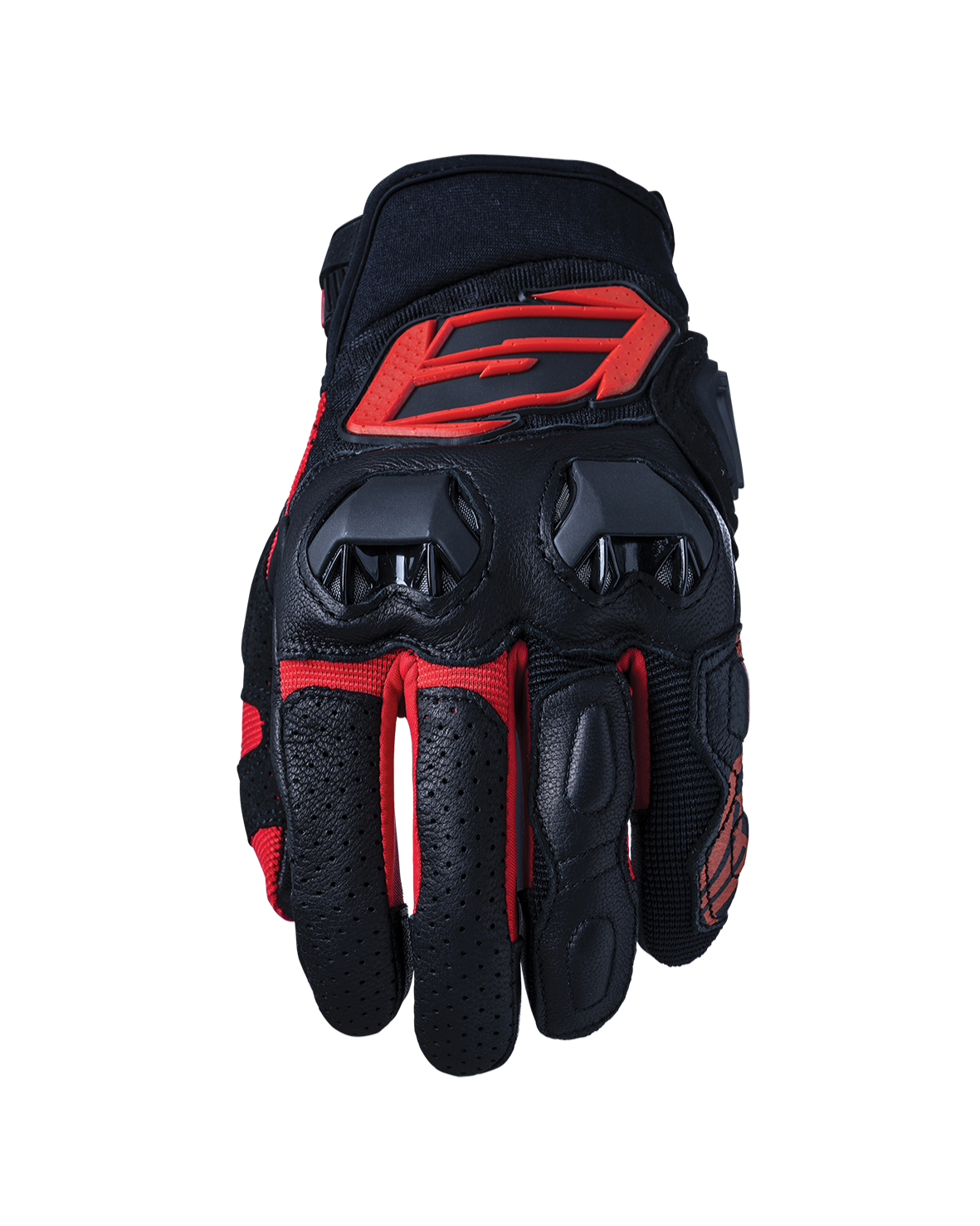 Five SF3 Black Red Gloves
