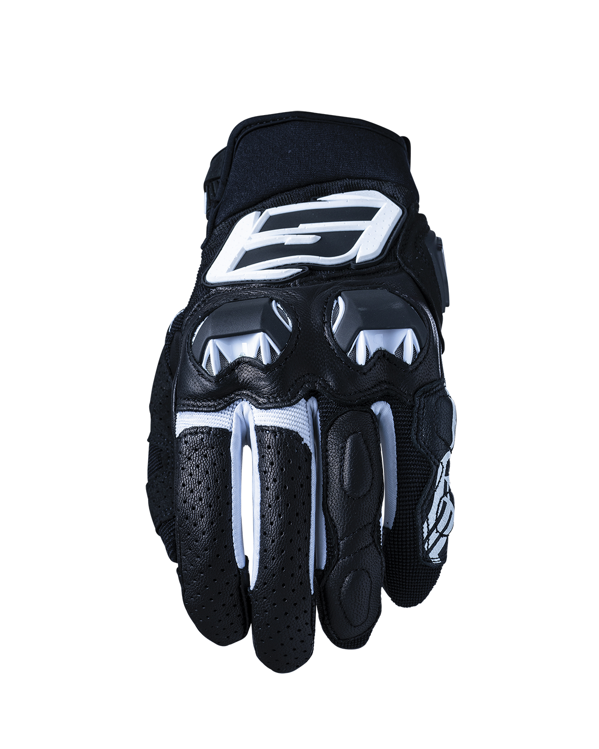 Five SF3 Black White Gloves