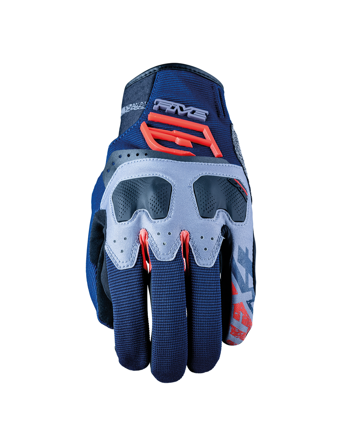Five TFX4 Blue Red Gloves