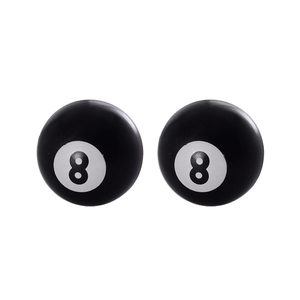 Oxford 8 Ball Valve Caps - Black