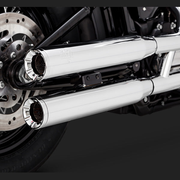 Vance & Hines Exhausts - Eliminator 300 Slip-ons - 2018 Softail