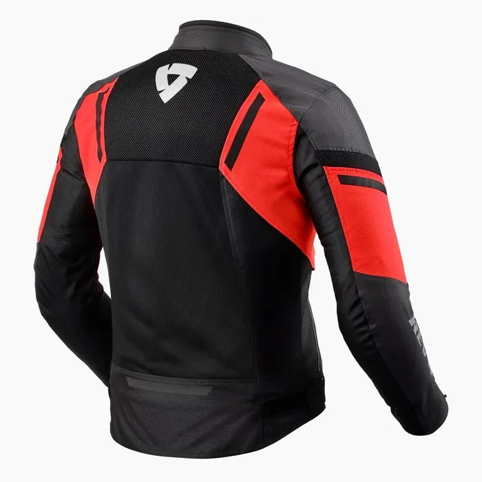 Rev'it! GT-R Air 3 Mesh Jacket - Black Neon Red