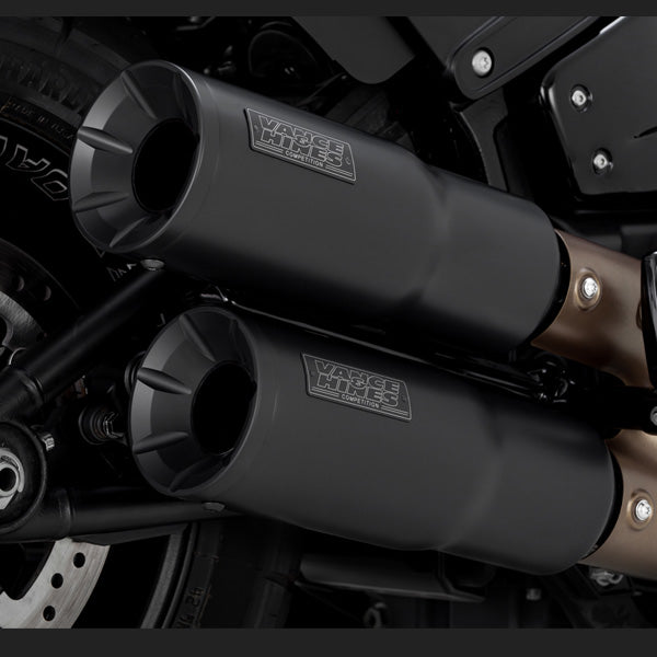 Vance & Hines Exhausts - Hi-Output Slip-ons - 2018+ Softail Fatbob