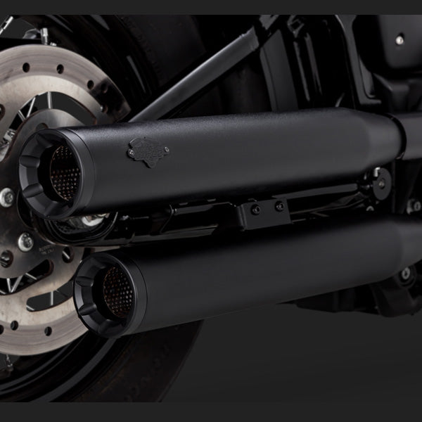 Vance & Hines(バンス&ハインズ) 2018年ソフテイル用Eliminator 300 Slip-Ons – ハーレー・カスタム・ワールド  [HARLEY CUSTOM WORLD]