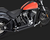 Vance & Hines Exhausts - Shortshots Staggered - Softail