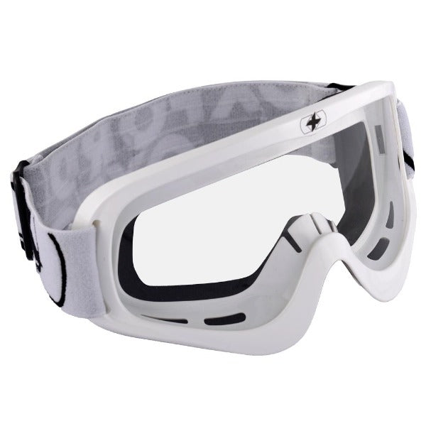 Oxford Fury Goggles - Glossy White