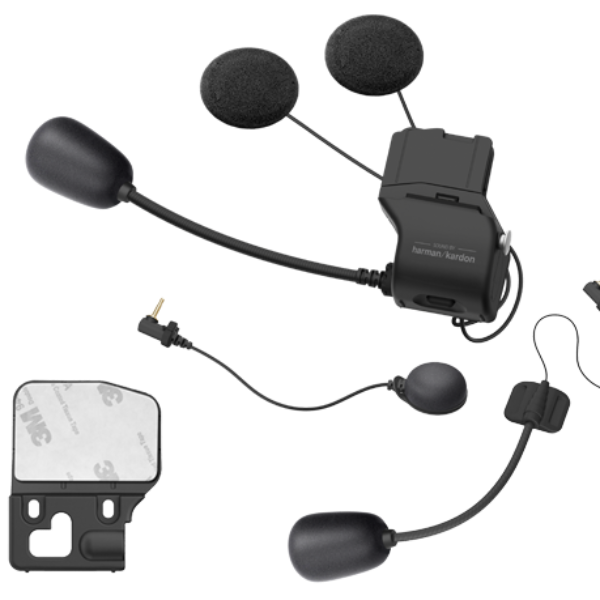 Sena 50S Universal Clamp Kit Sound By Harman Kardon Speakers