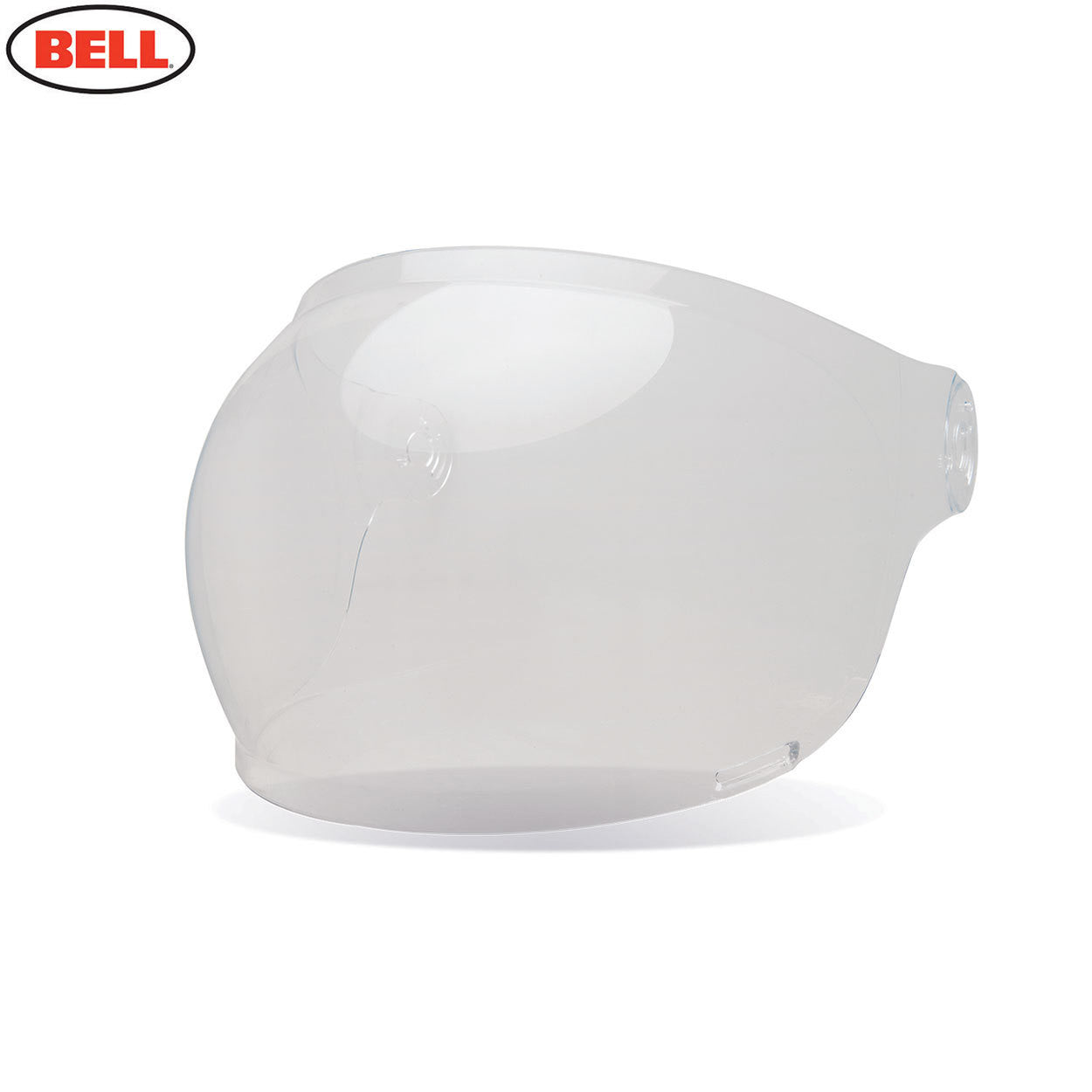 Bell Shield Bullitt Bubble, Brown Tab - Clear