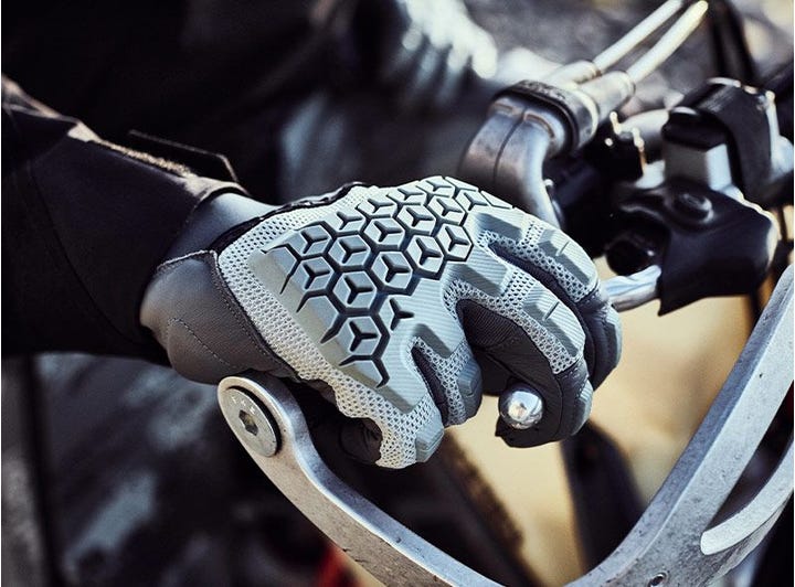 Rev'it! Caliber Mid Grey Gloves