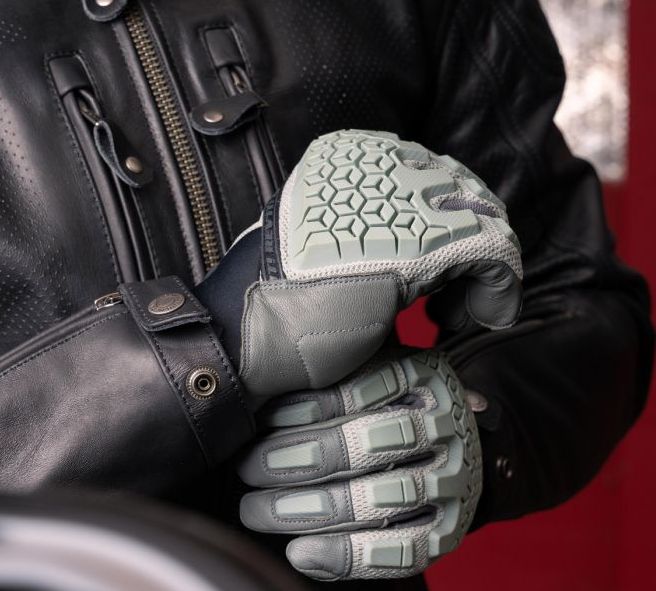Rev'it! Caliber Mid Grey Gloves