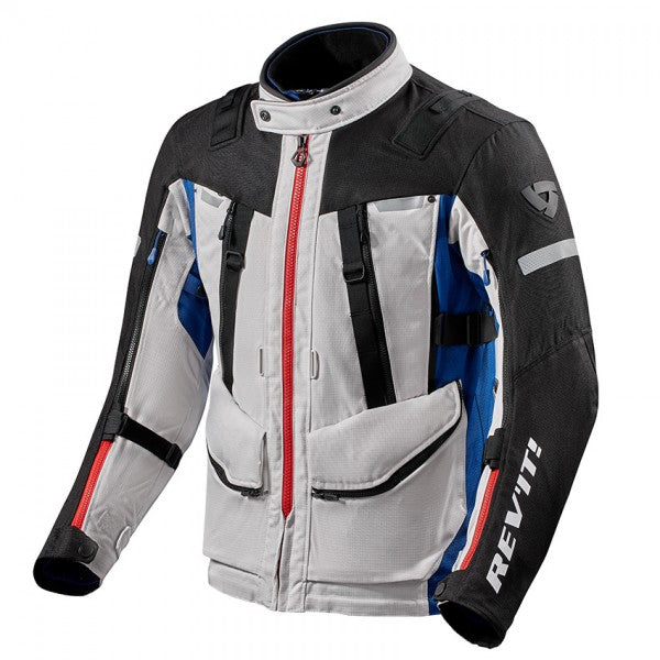 Rev'it! Sand 4 H2O Jacket - Silver Blue