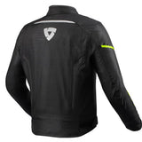 Rev'it! Sprint H2O Textile Jacket - Black Neon Yellow