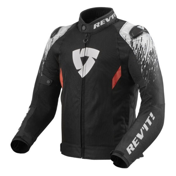 Buy Rev it Quantum 2 Air Jacket Black White Online High Note